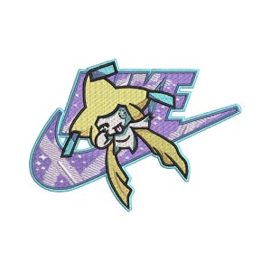Jirachi Swooch Embroidery Design 4 Sizes