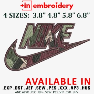 swoosh madara Embroidery Design 4 Sizes