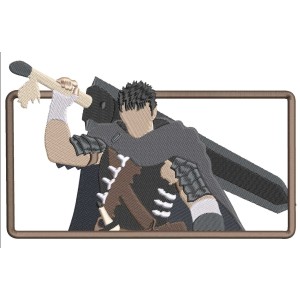 Berserk Sword Embroidery Design 5 Sizes