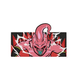 Majin Buu Embroidery Design 6 Sizes