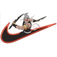 Swoosh x Tengen Embroidery Design 4 Sizes