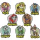 8 Paw Patrol Embroidery Designs 2 Sizes New Pack