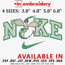 Swooch Flygon Embroidery Design 4 Sizes
