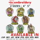 8 Paw Patrol Embroidery Designs 2 Sizes New Pack