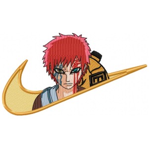 Gaara Anime Embroidery Design 4 Sizes