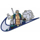 Smoker Anime Embroidery Design 4 Sizes