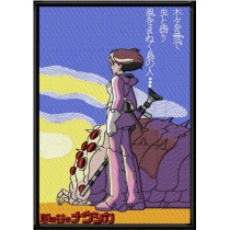 Nausicaa Embroidery Design 4 Sizes