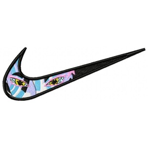 +100 Swoosh X Anime Embroidery designs