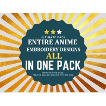 1200 DESIGNS: ENTIRE WEBSITE ANIME EMBROIDERY PACK! 