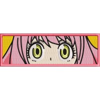 Anya Eyes Embroidery Design 3 Sizes