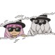 Anya and Perro Free Embroidery Design