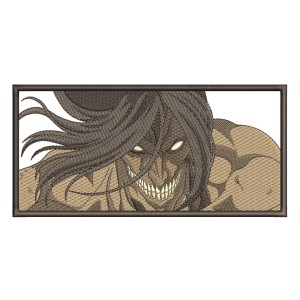 Attack On Titan Embroidery Design 4 Sizes