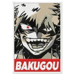 Bakugo Embroidery Design 8 Sizes