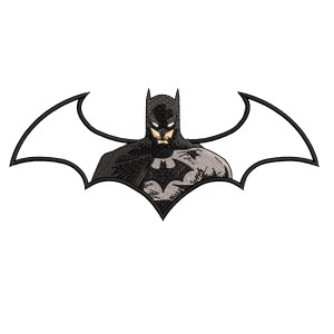 Batman Embroidery Design 3 Sizes