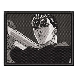 Berserk Anime Rectangle Embroidery Design 4 Sizes