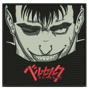 Berserk Anime Box Embroidery Design 4 Sizes