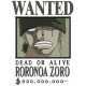 Bounty Zoro Embroidery Design 6 Sizes