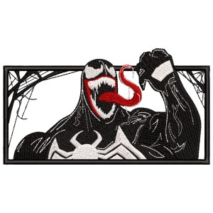 Venom Box Embroidery Design 3 Sizes