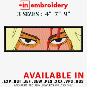 Box Mikey Eyes Embroidery Design 2 Sizes