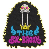 BrooK Embroidery Design 6 Sizes