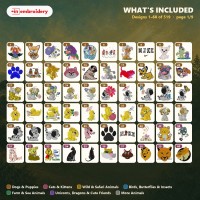 Ultimate Animals Embroidery Designs Bundle – 519 Designs, All Formats