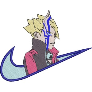 Swoosh x Boruto Embroidery Design 3 Sizes