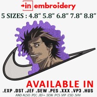 Swoosh x Captain YAMI SUKEHIRO Embroidery Design 4 Sizes