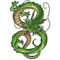 Shenlong Dragonball Embroidery Design 3 Sizes