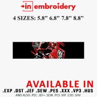 Darth Vader Star Wars Embroidery Design 4 Sizes