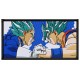 DRAGONBALL Battle Goku Vs Vegeta Embroidery Design 4 Sizes