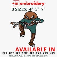 Pokemon Character Embroidery Design 3 Sizes
