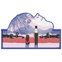 EVANGELION BOXED Embroidery Design 3 Sizes