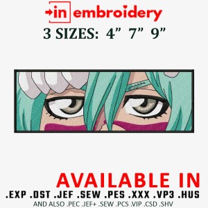 Nelliel Eyes Embroidery Design 3 Sizes