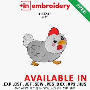 Farm Hen Embroidery Design Free Download Farm Hen Embroidery Design Free Download