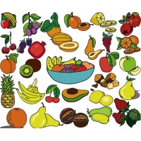 +40 Fruit Embroidery Designs Pack