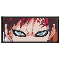 Gaara Anime Embroidery Design 4 Sizes