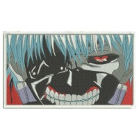 TOKYO GHOUL Kaneki Embroidery Design 4 Sizes