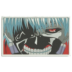 TOKYO GHOUL Kaneki Embroidery Design 4 Sizes