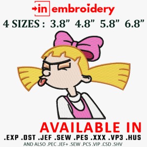 Helga Pataki Embroidery Design 4 Sizes