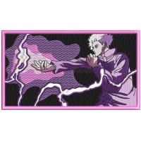 SATORU GOJO Purple Embroidery Design 4 Sizes