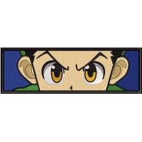 Gon Eyes Embroidery Design 3 Sizes