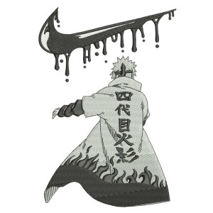 Swoosh x Hokage Embroidery Design 4 Sizes