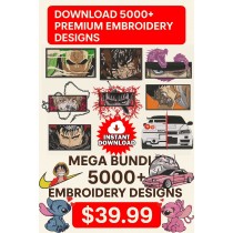 ✨ Unlock 5000 Premium Embroidery Designs – Instantly! ✨