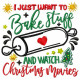 I Just Want to Bake Christmas machine Embroidery Design 4 Sizes