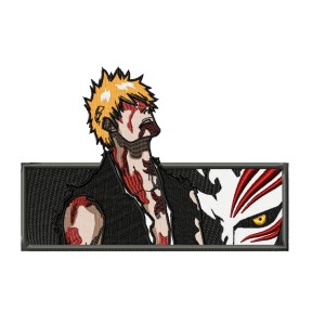 Ichigo Kurosaki Embroidery Design 2 Sizes