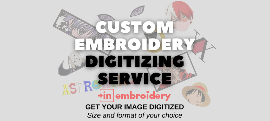 Custom Embroidery Digitizing Service