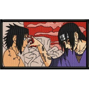 Itachi finger Embroidery Design 4 Sizes