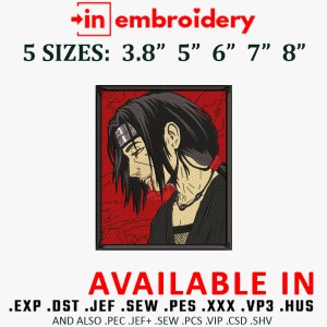 ITACHI Embroidery Design 5 Sizes