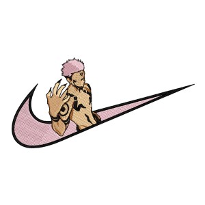 Swoosh x Sukuna Embroidery Design 3 Sizes