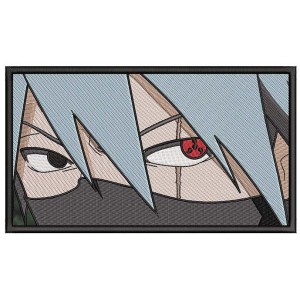 Kakashi Embroidery Design 4 Sizes